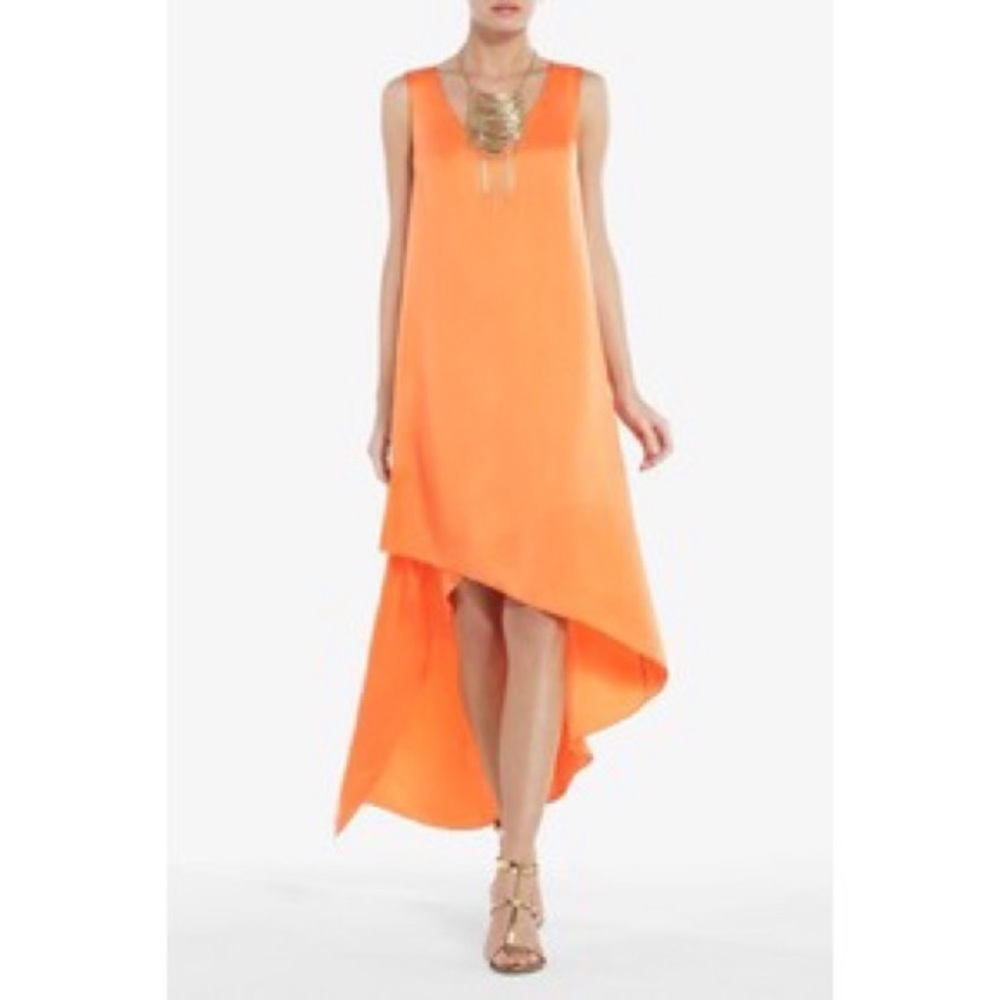 Bcbg asymmetrical dress